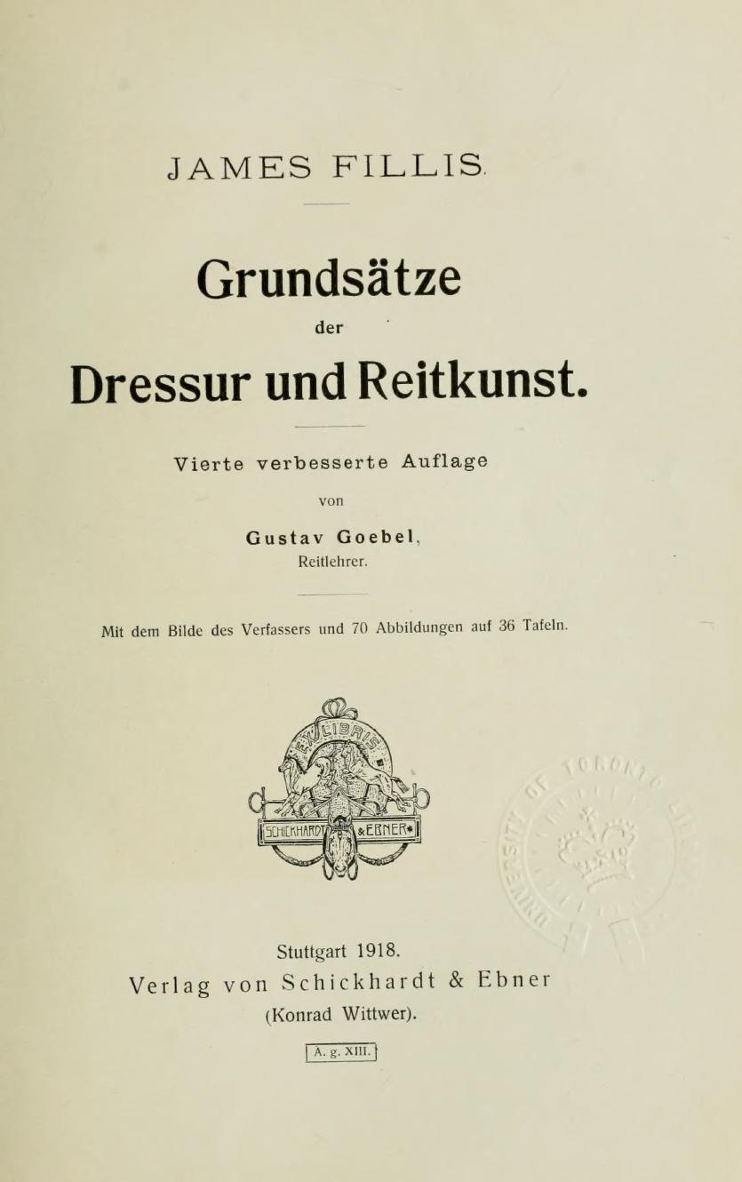 Grundsätze der Dressur und Reitkunst, скан 9 из 530