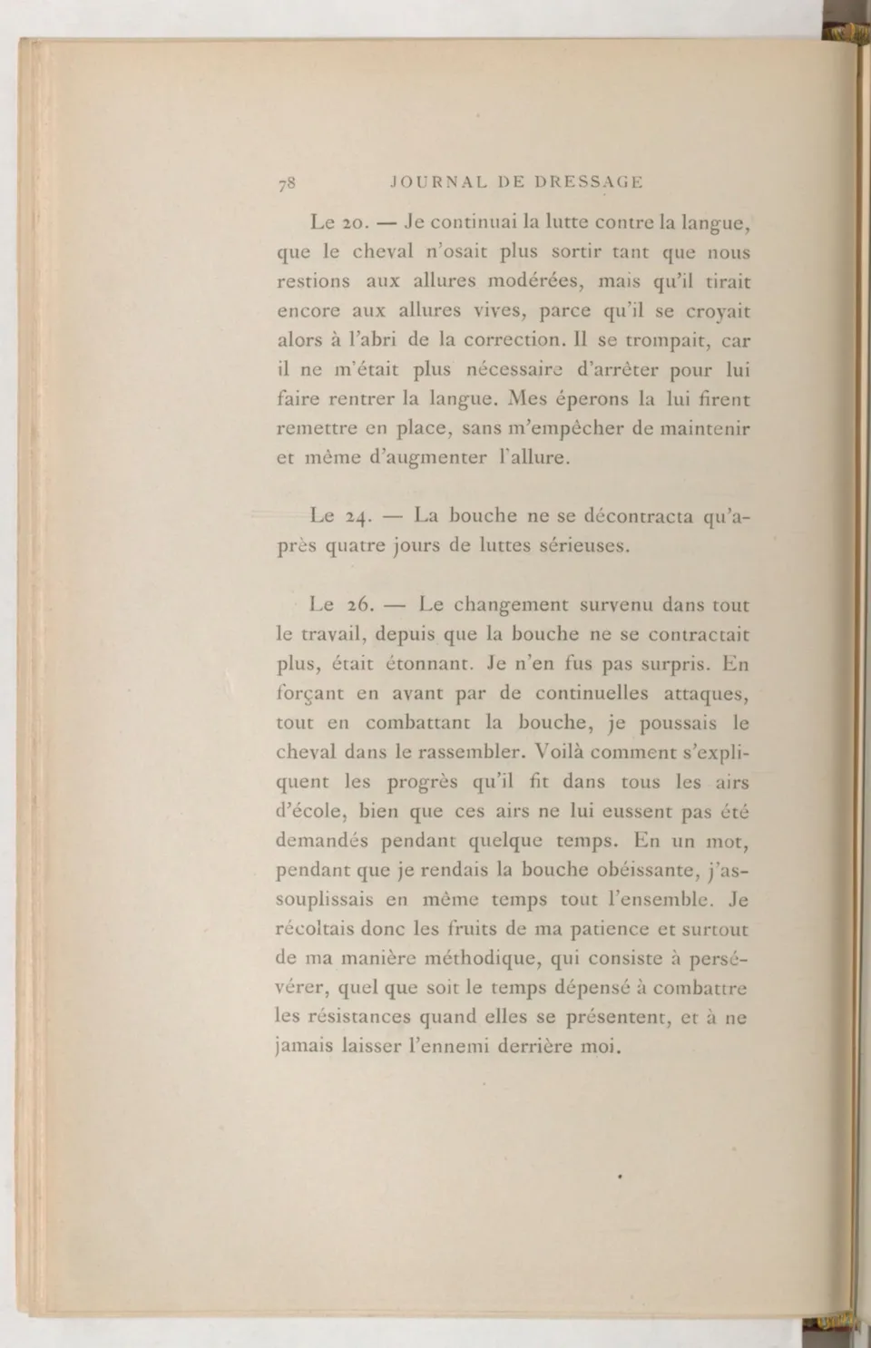 Journal de dressage (1903), скан 114 из 510