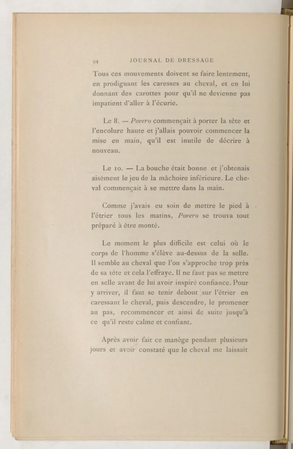 Journal de dressage (1903), скан 130 из 510