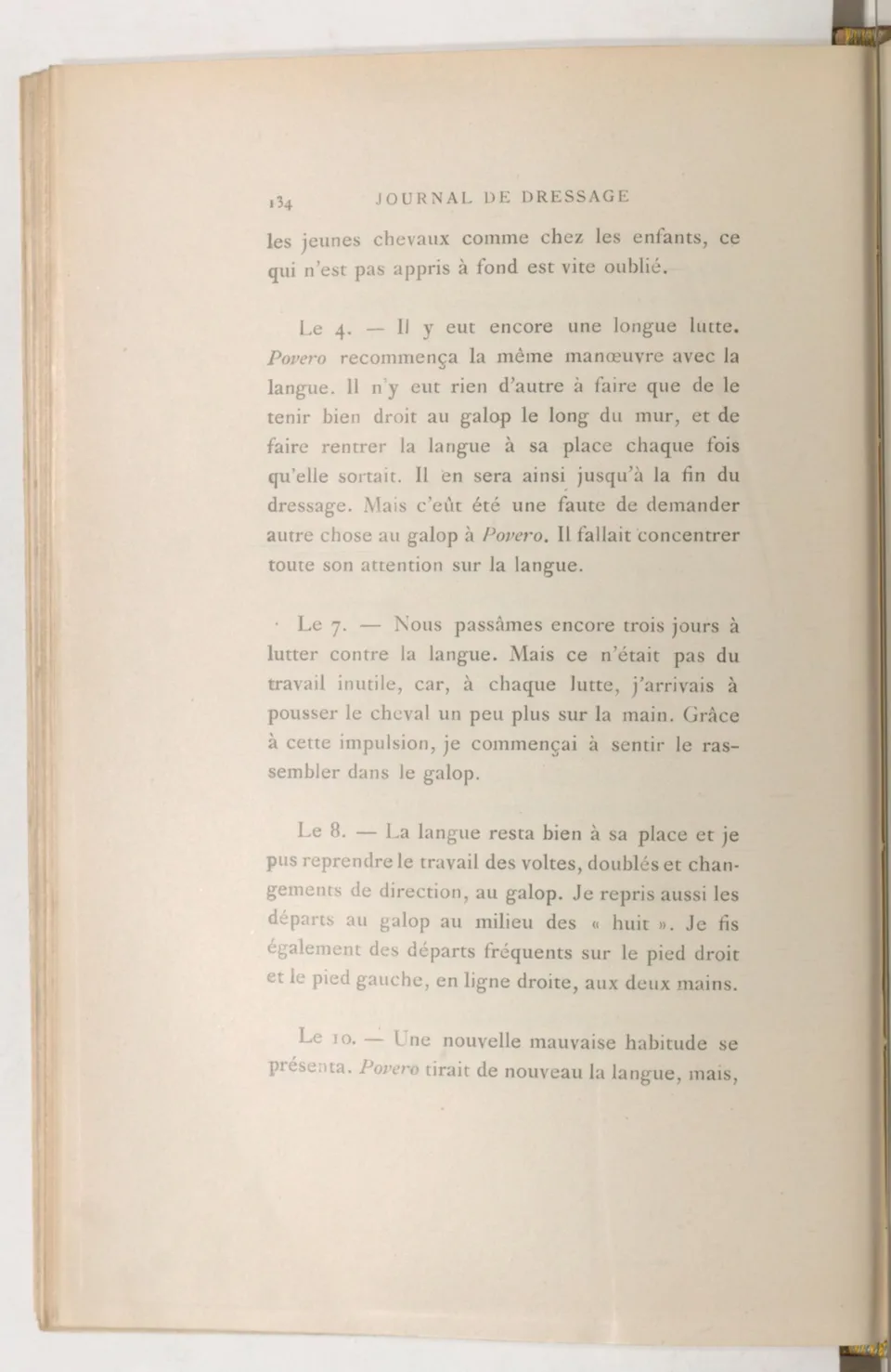 Journal de dressage (1903), скан 174 из 510