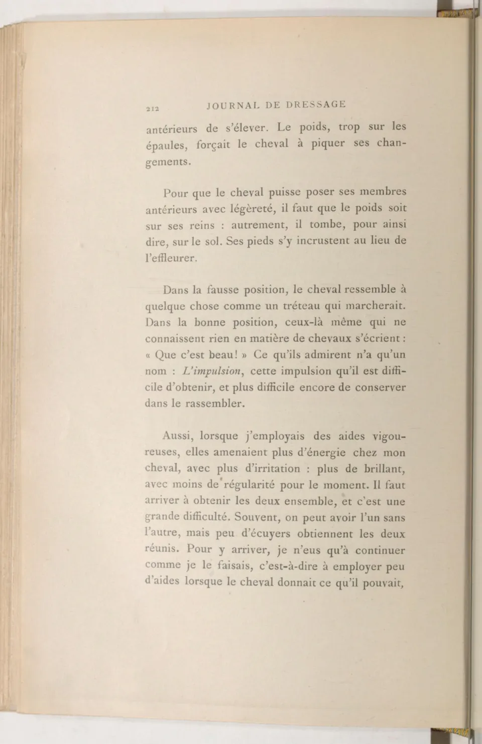 Journal de dressage (1903), скан 254 из 510