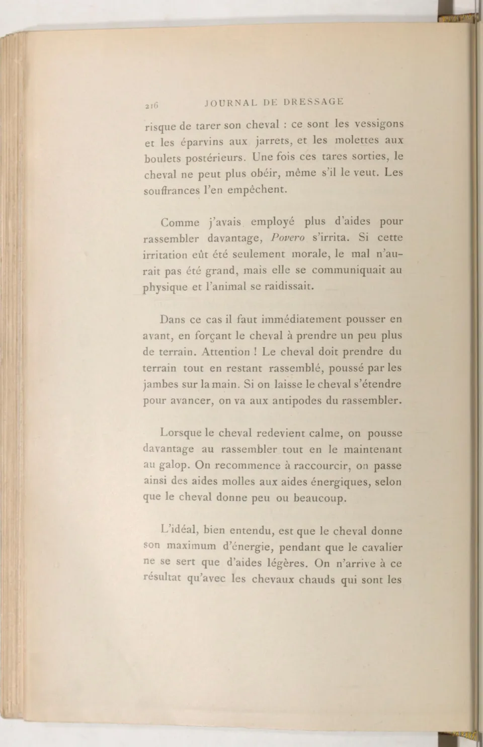Journal de dressage (1903), скан 258 из 510
