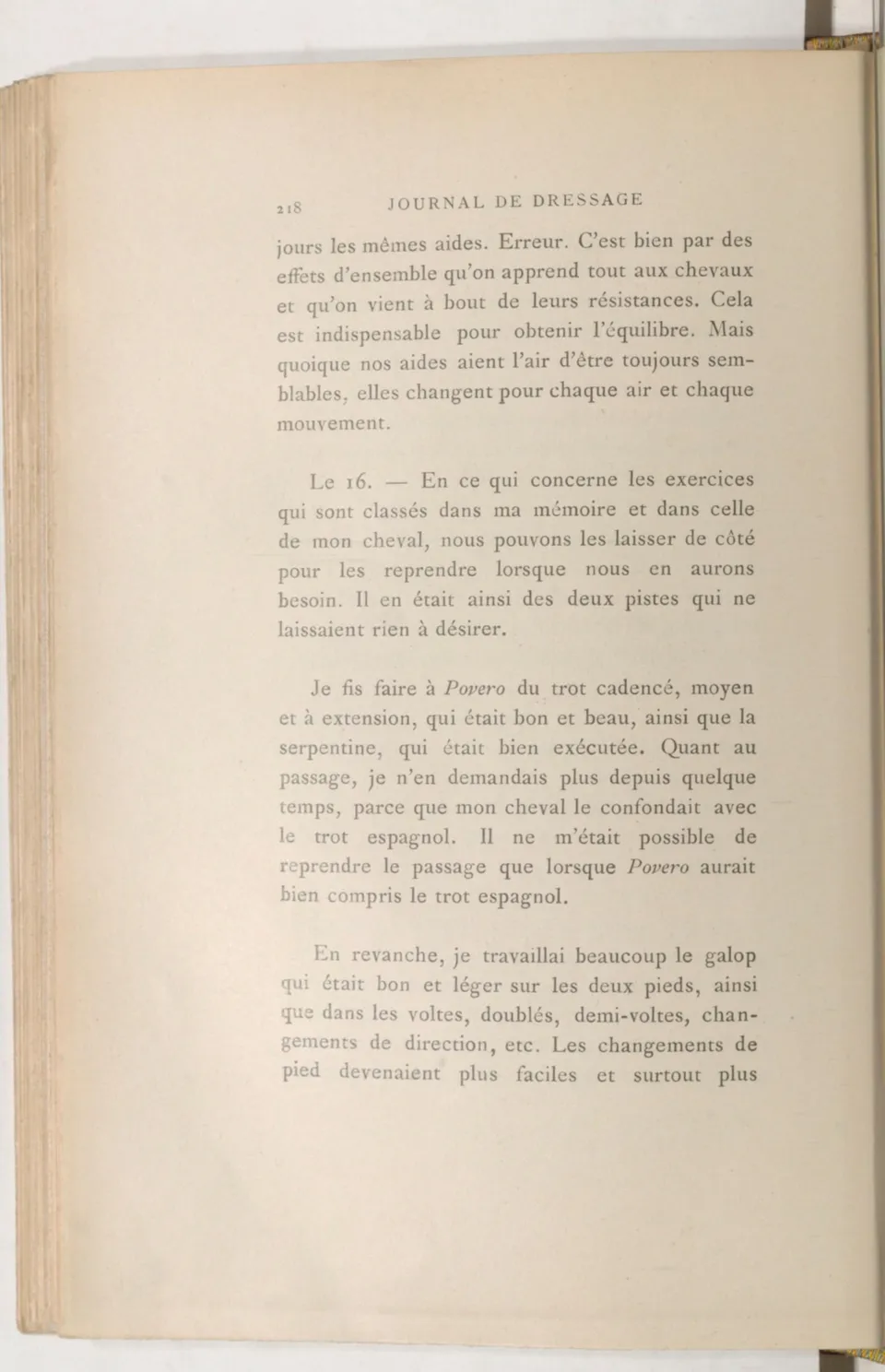 Journal de dressage (1903), скан 260 из 510