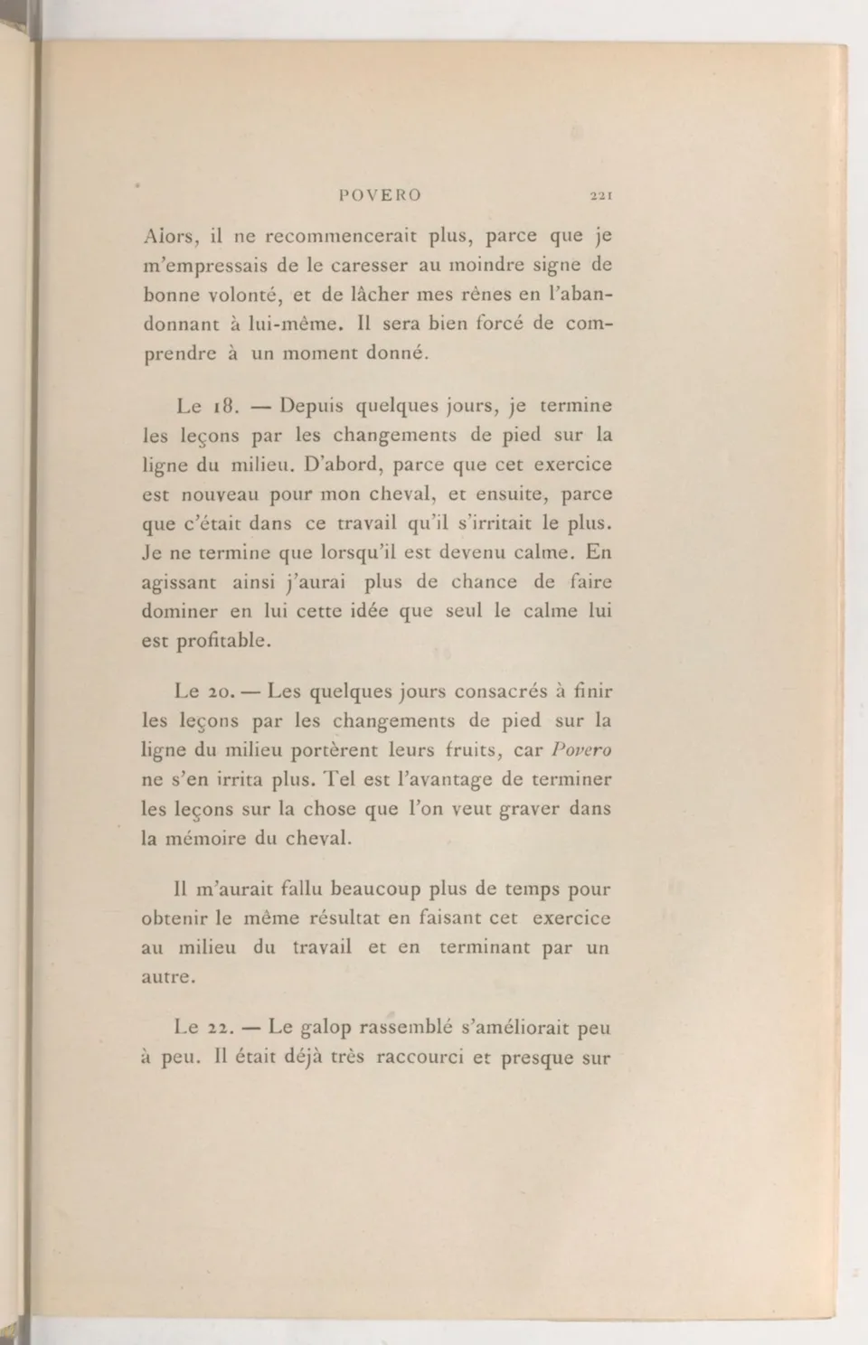 Journal de dressage (1903), скан 263 из 510