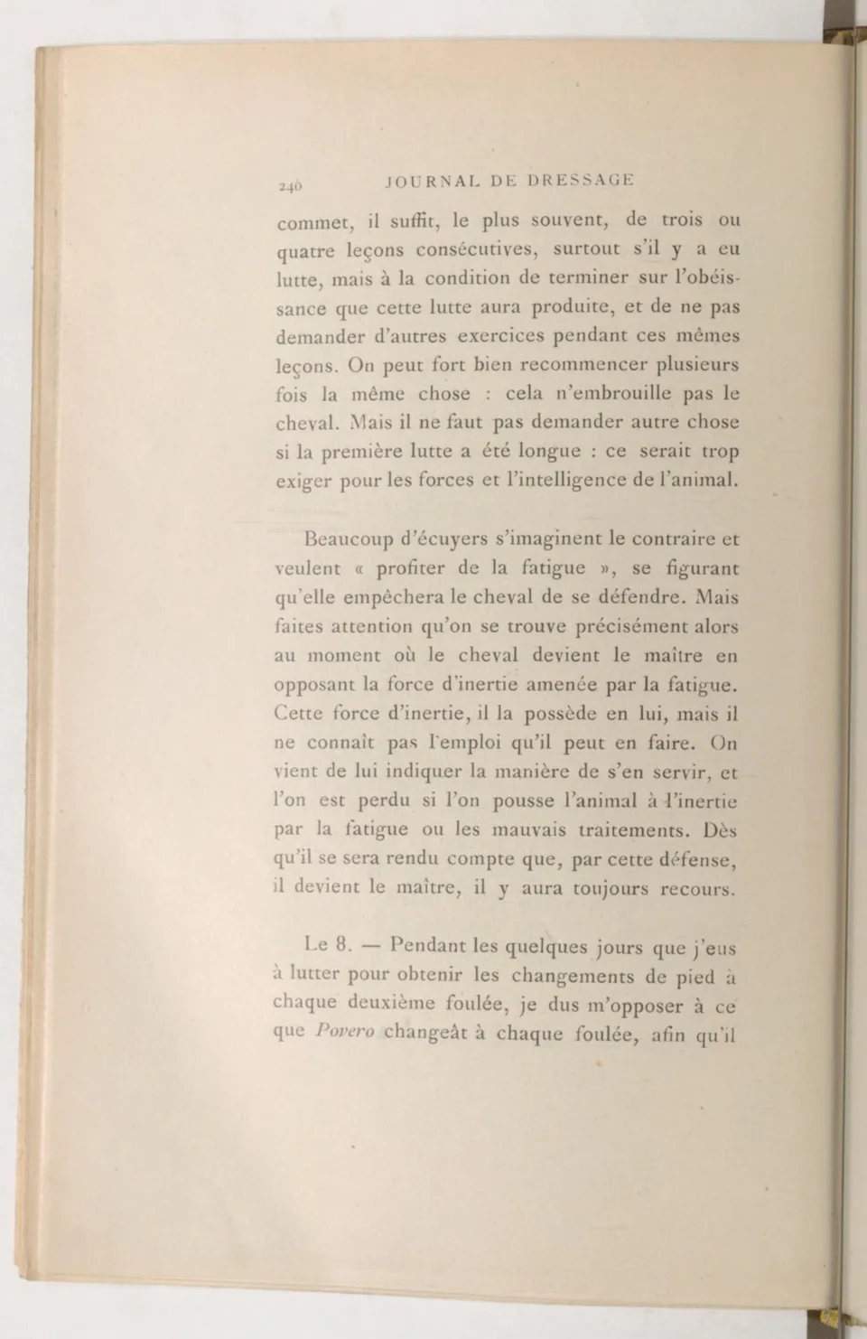 Journal de dressage (1903), скан 282 из 510