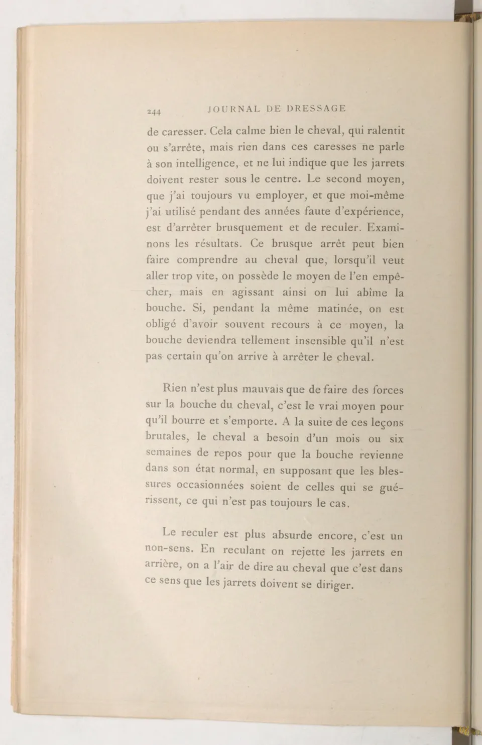 Journal de dressage (1903), скан 286 из 510