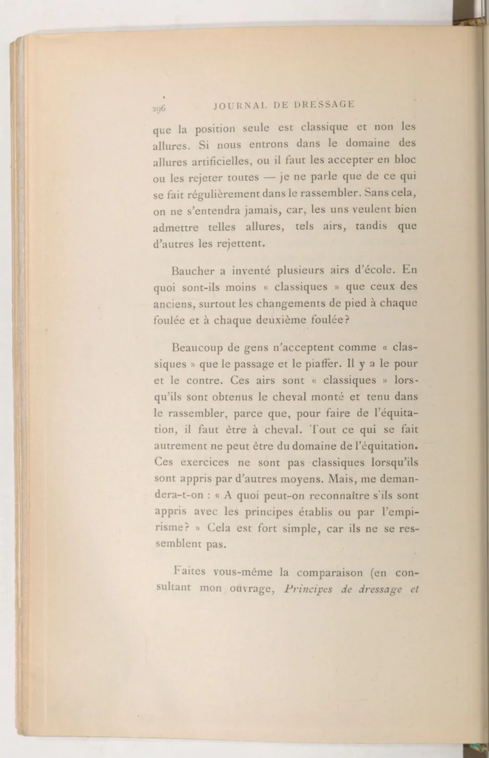 Journal de dressage (1903), скан 346 из 510