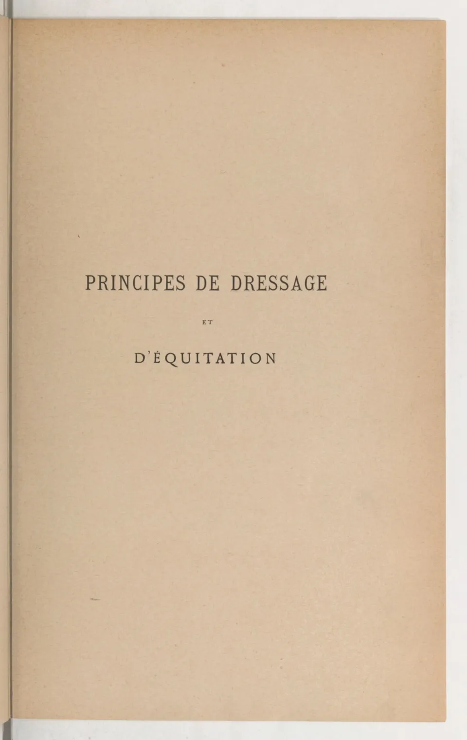 Principes de dressage et d'équitation (1892), скан 11 из 530