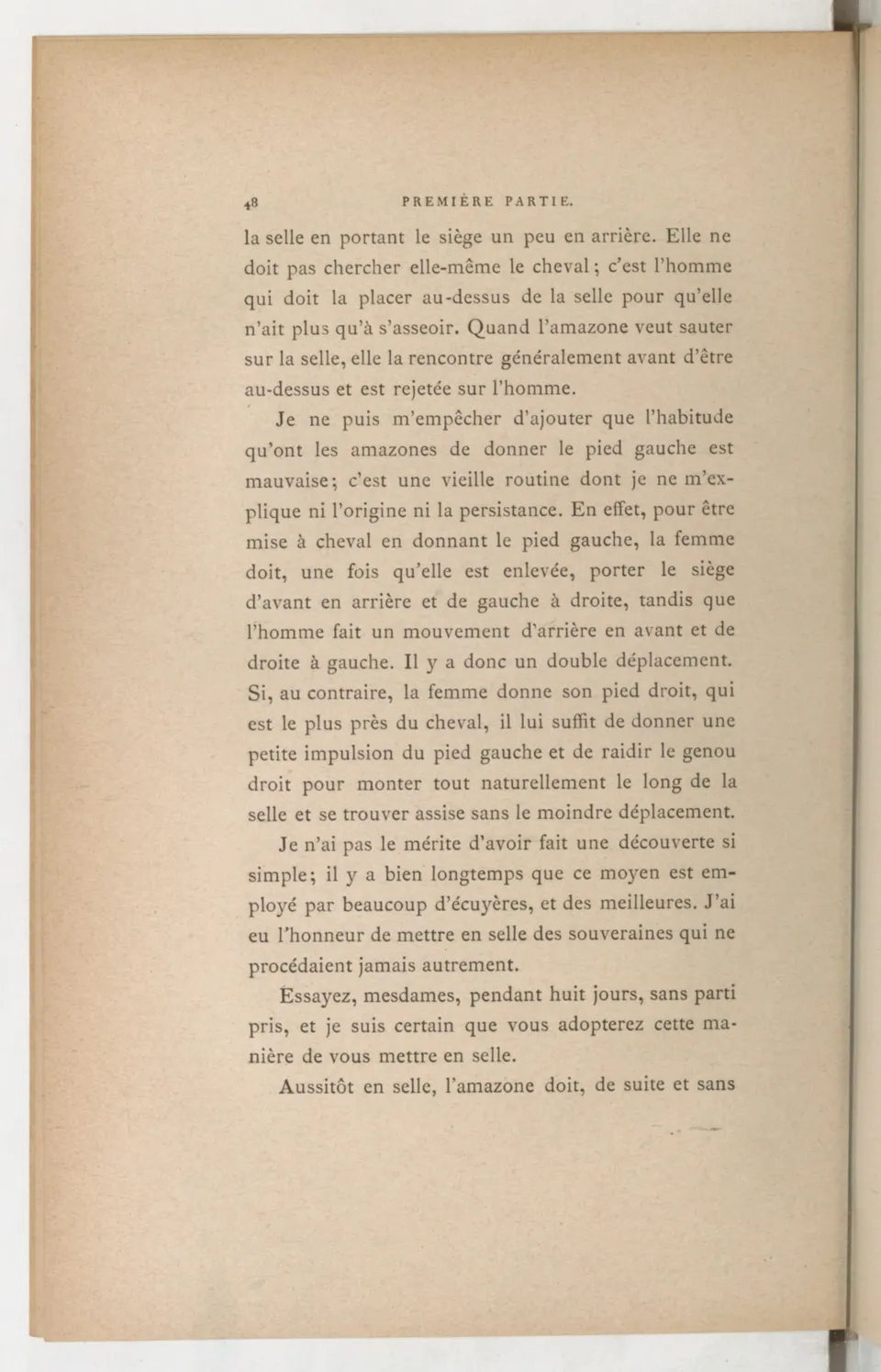 Principes de dressage et d'équitation (1892), скан 72 из 530