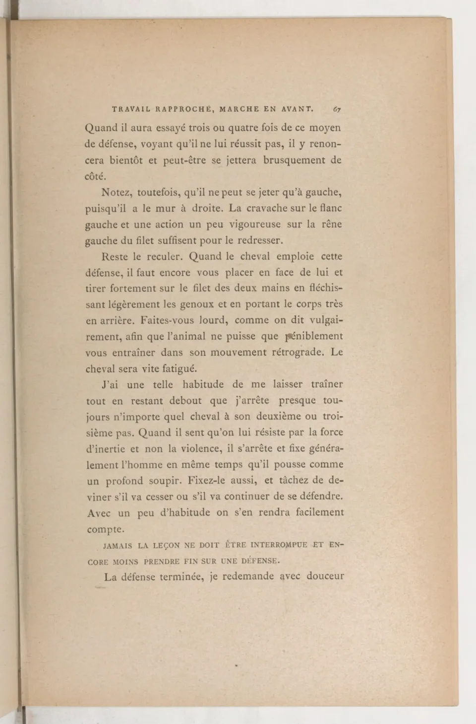 Principes de dressage et d'équitation (1892), скан 93 из 530
