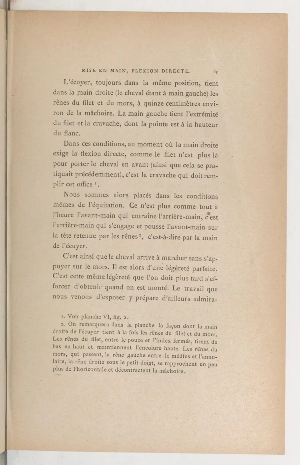 Principes de dressage et d'équitation (1892), скан 117 из 530