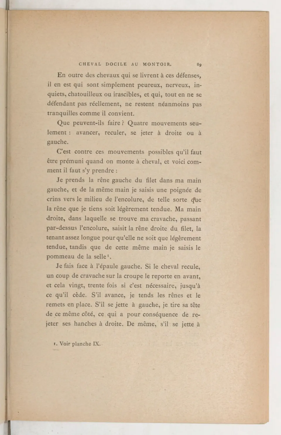 Principes de dressage et d'équitation (1892), скан 129 из 530
