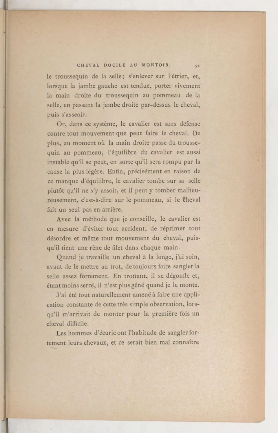 Principes de dressage et d'équitation (1892), скан 133 из 530