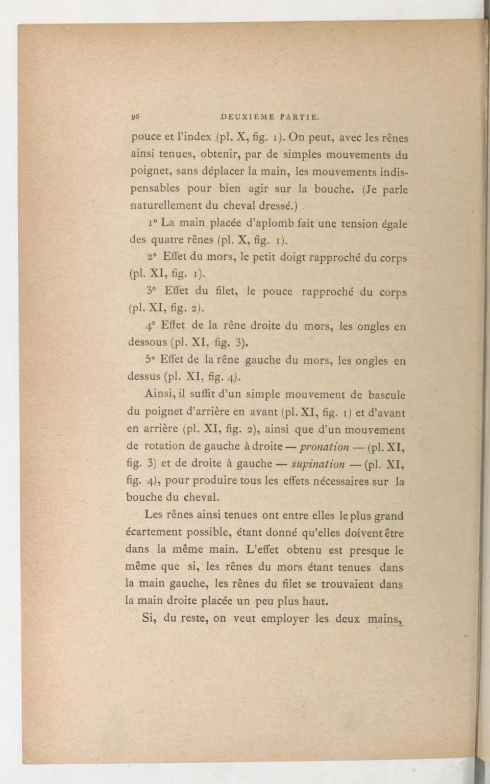 Principes de dressage et d'équitation (1892), скан 140 из 530