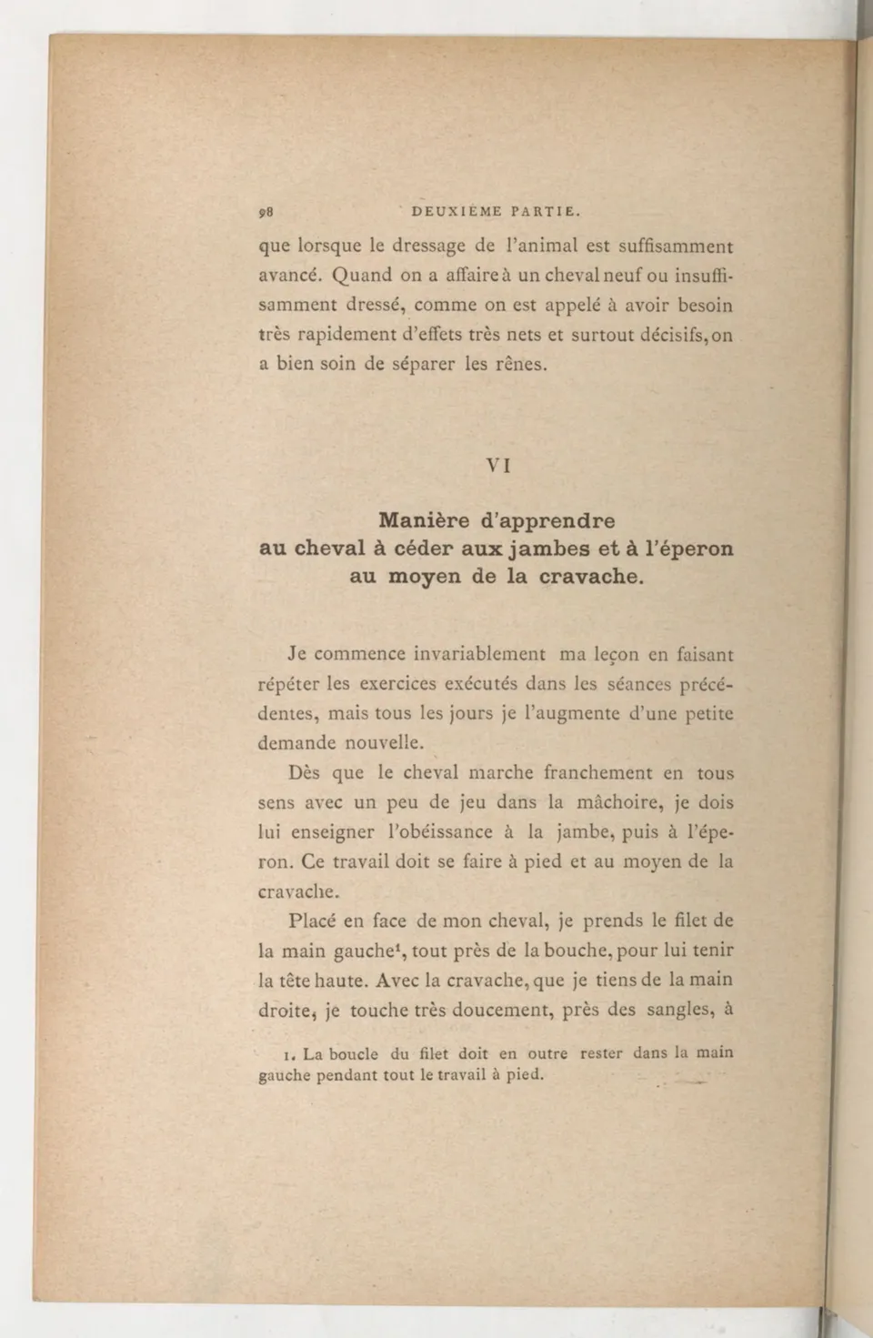 Principes de dressage et d'équitation (1892), скан 144 из 530