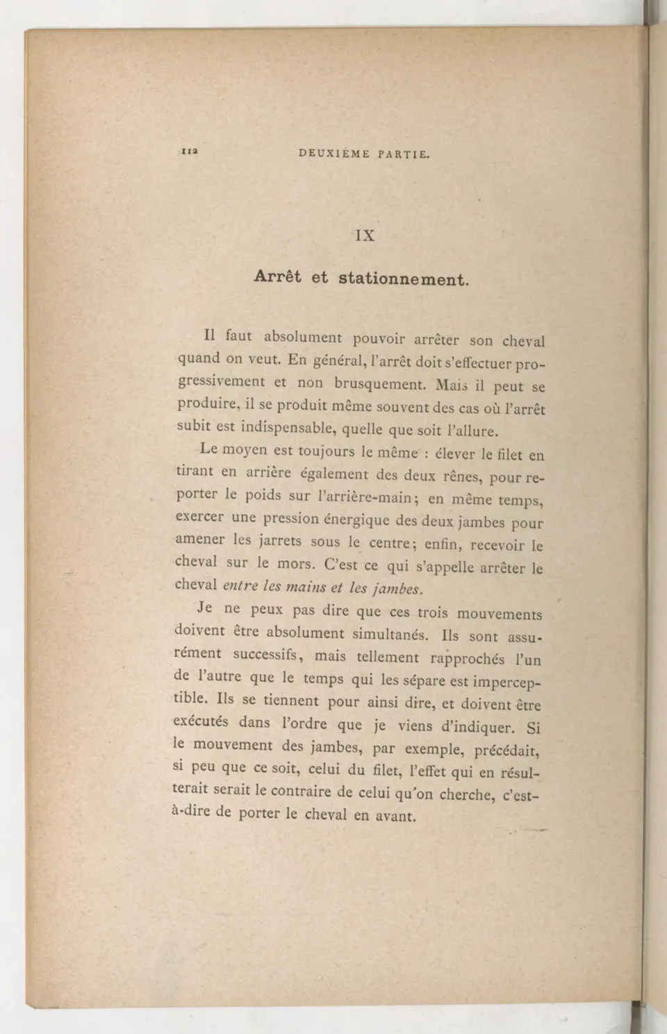 Principes de dressage et d'équitation (1892), скан 158 из 530