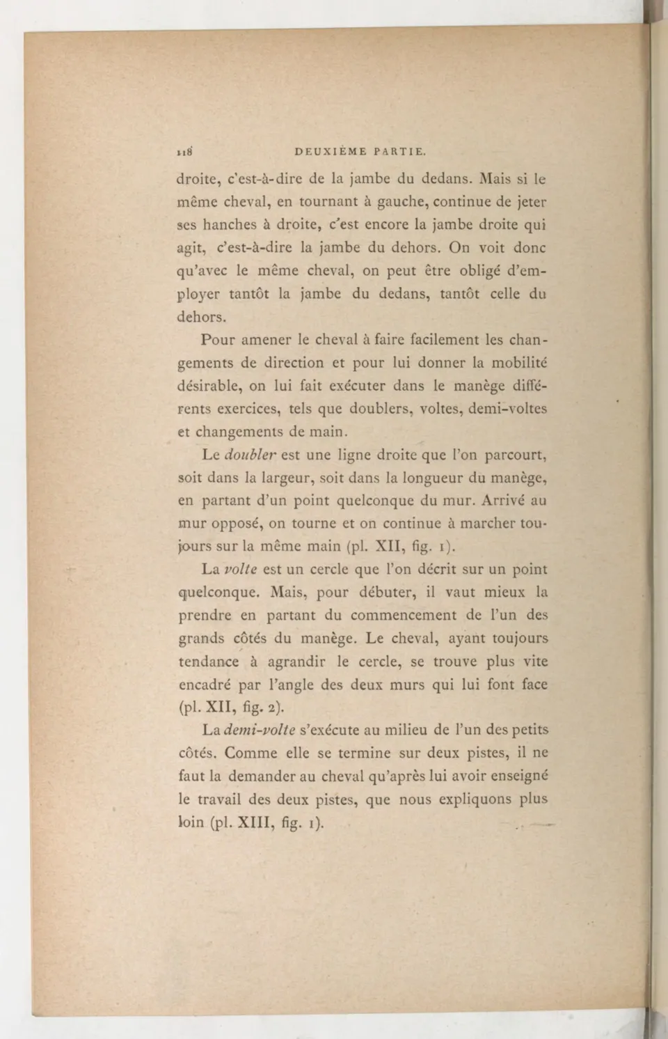 Principes de dressage et d'équitation (1892), скан 166 из 530