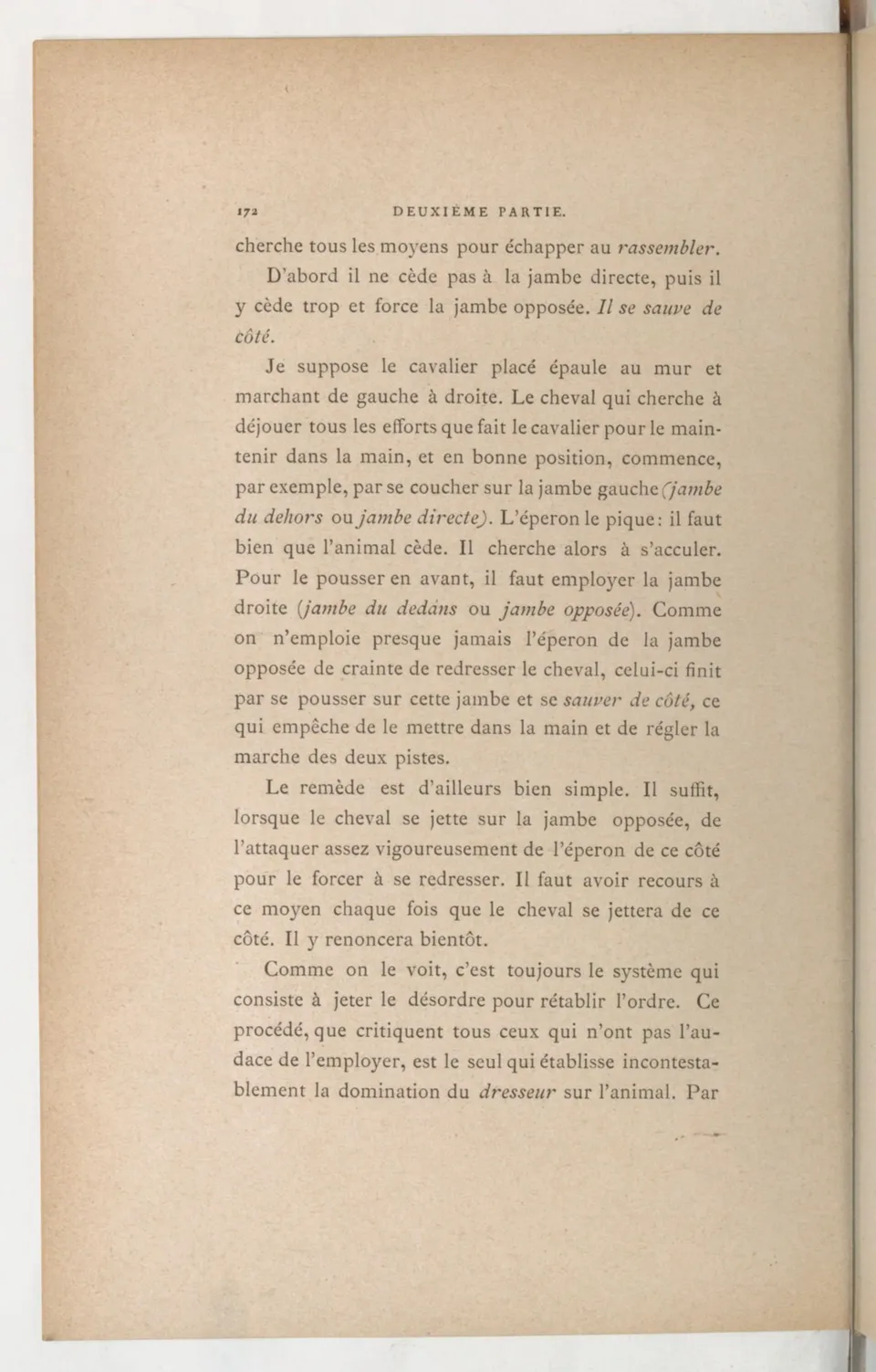 Principes de dressage et d'équitation (1892), скан 236 из 530