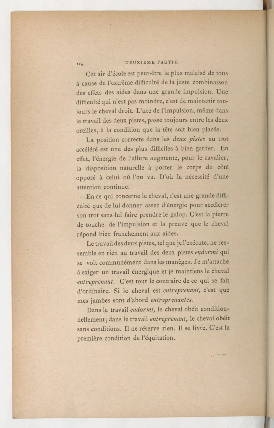 Principes de dressage et d'équitation (1892), скан 238 из 530