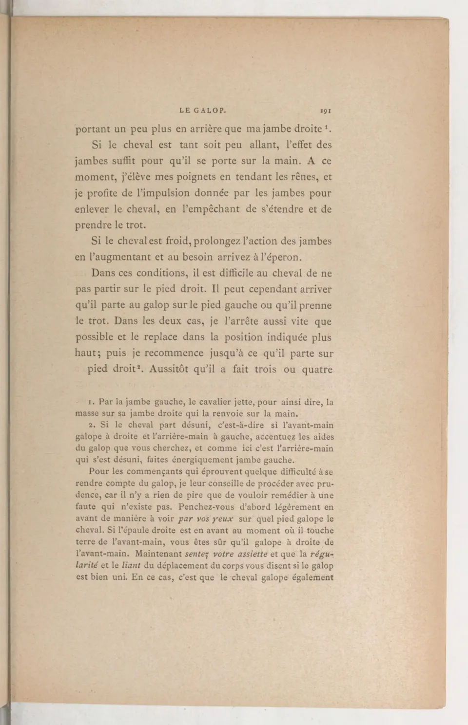 Principes de dressage et d'équitation (1892), скан 255 из 530