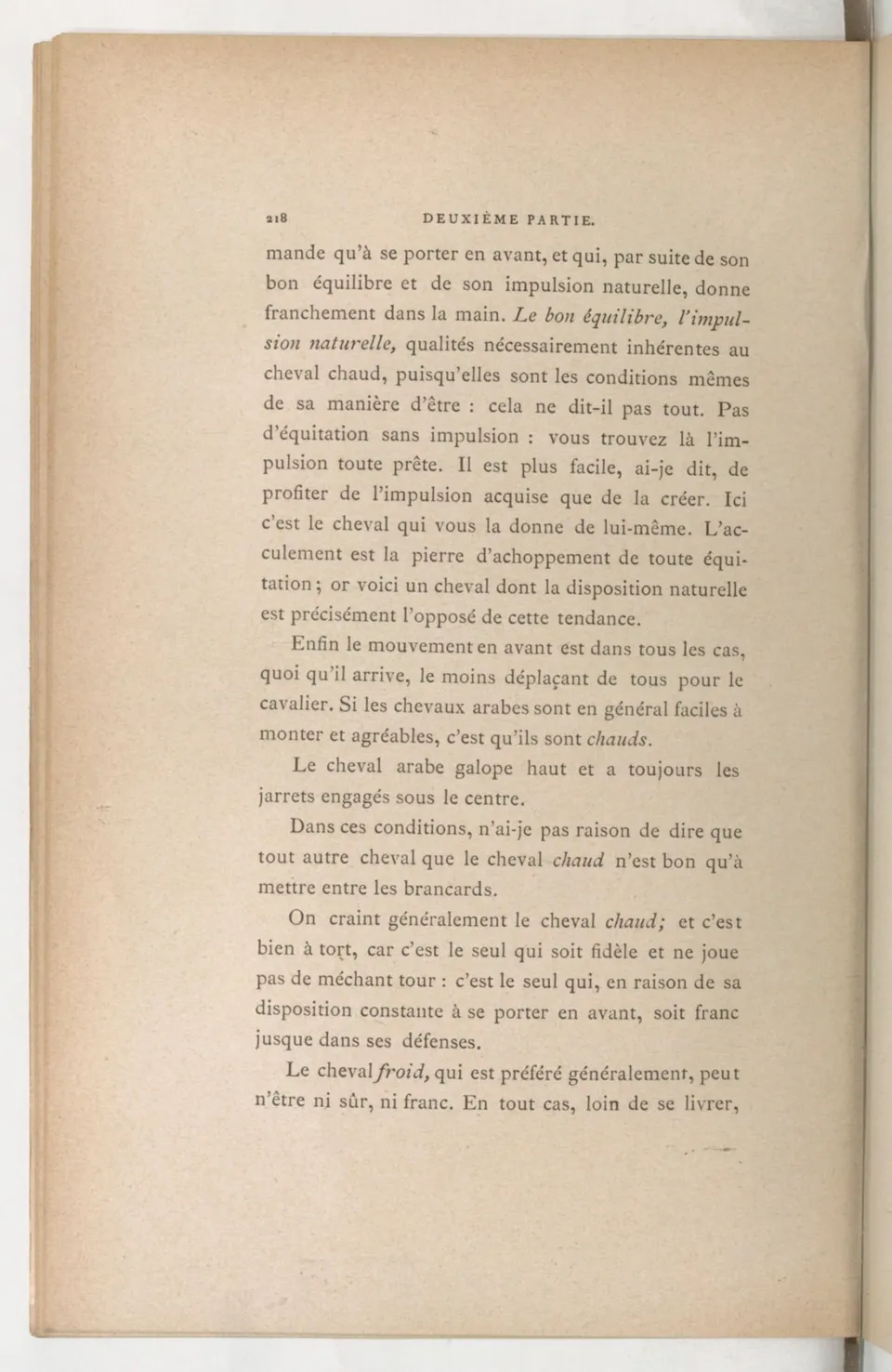 Principes de dressage et d'équitation (1892), скан 284 из 530