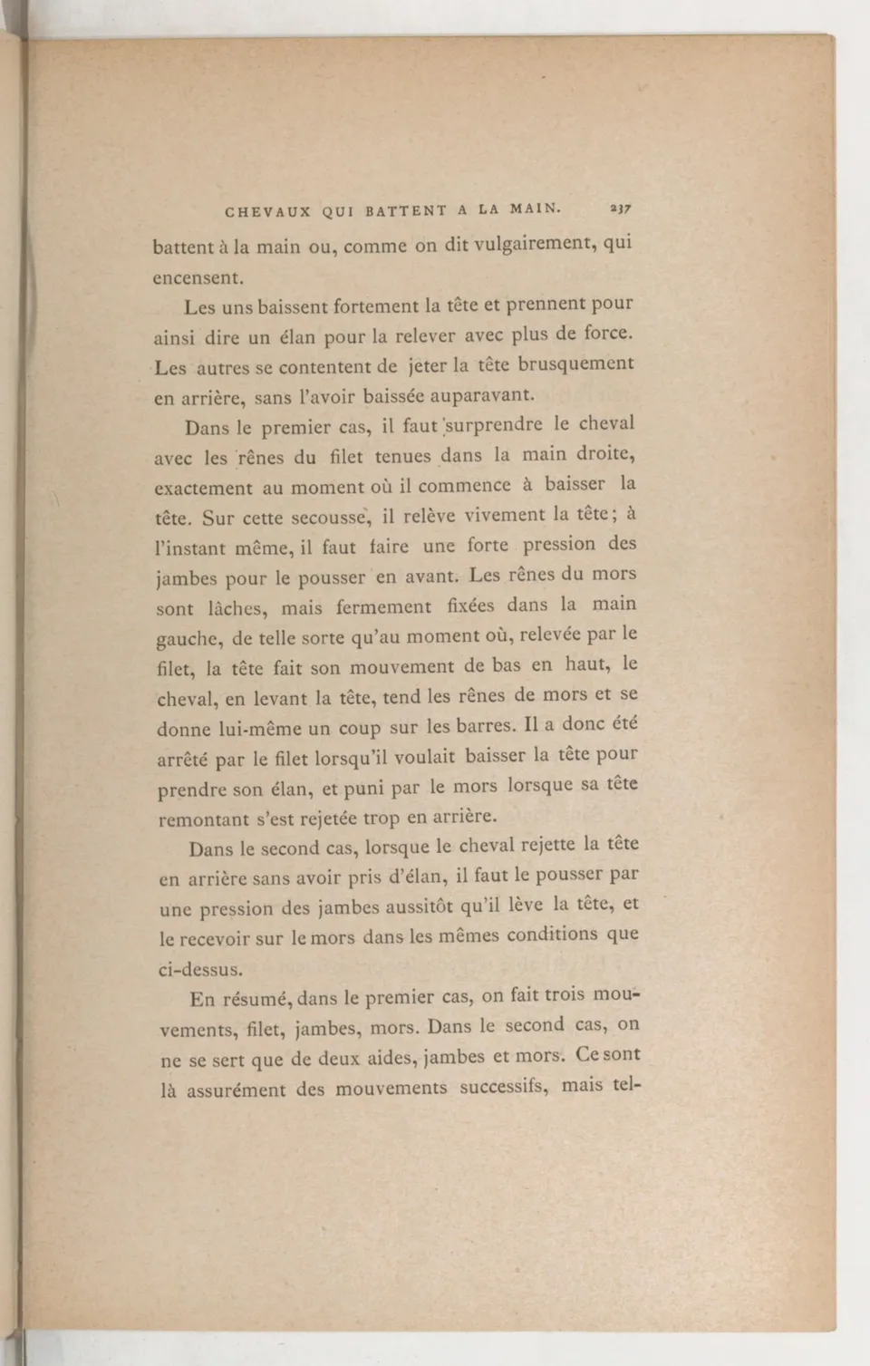 Principes de dressage et d'équitation (1892), скан 303 из 530