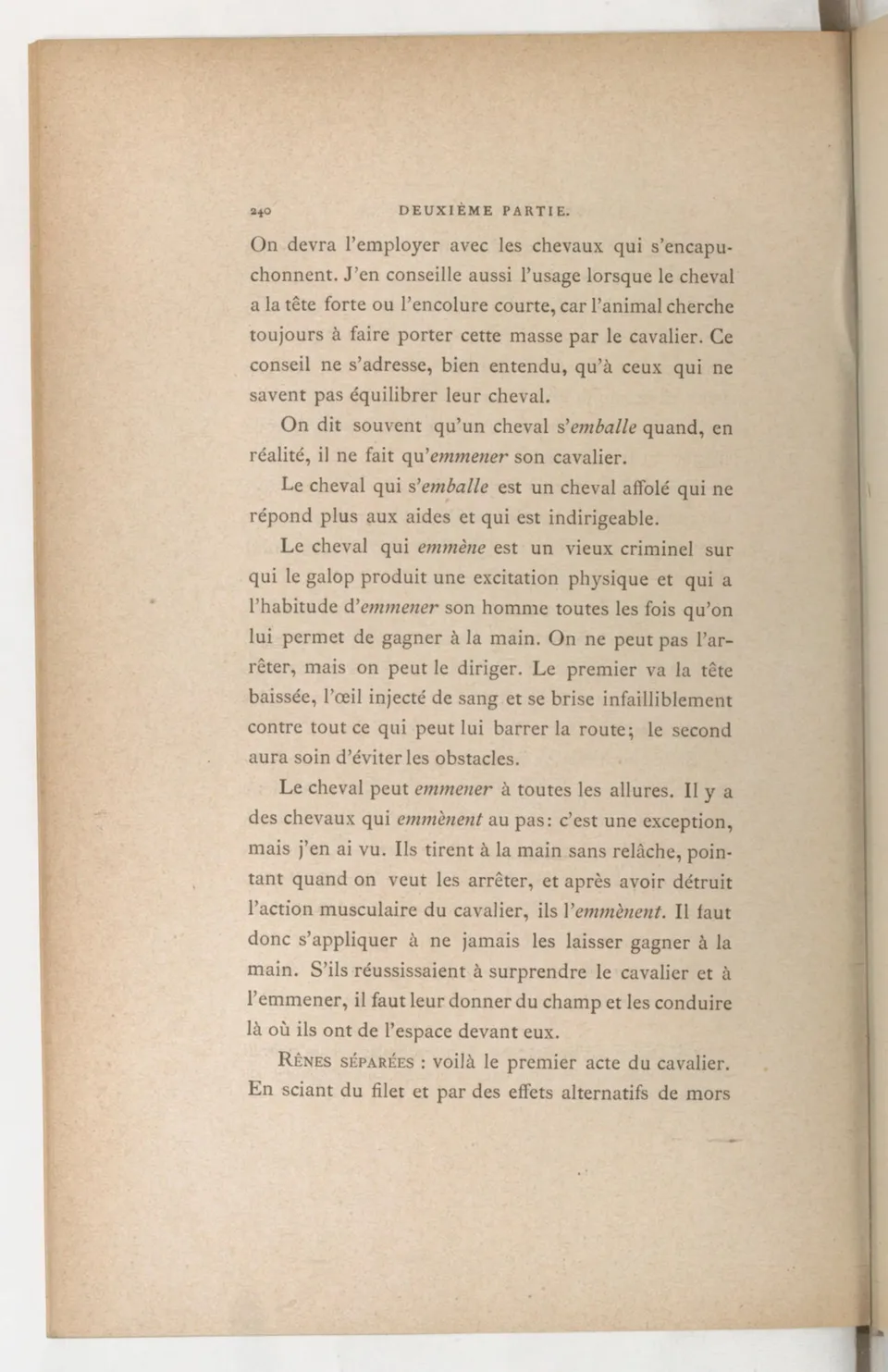 Principes de dressage et d'équitation (1892), скан 306 из 530