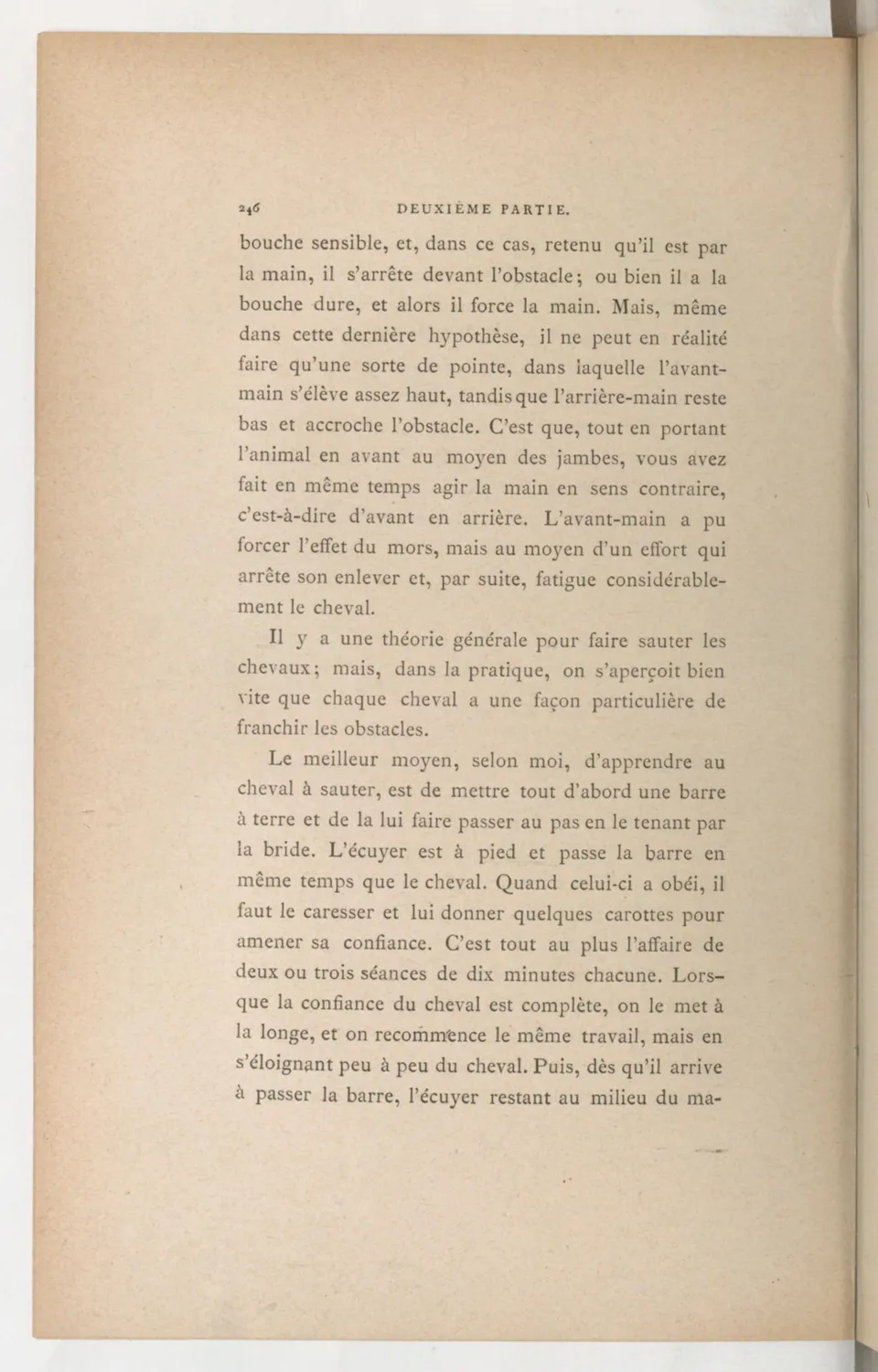 Principes de dressage et d'équitation (1892), скан 312 из 530