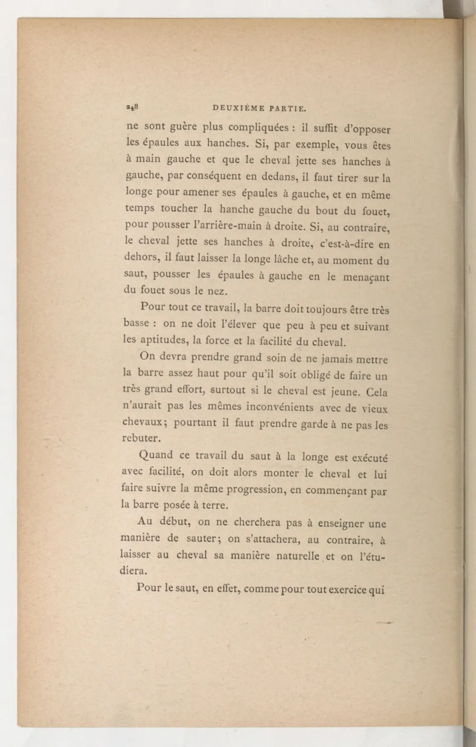 Principes de dressage et d'équitation (1892), скан 314 из 530