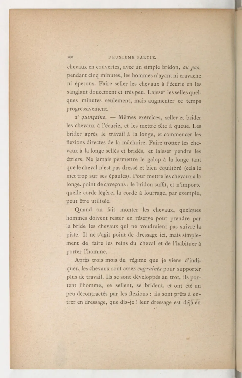 Principes de dressage et d'équitation (1892), скан 358 из 530