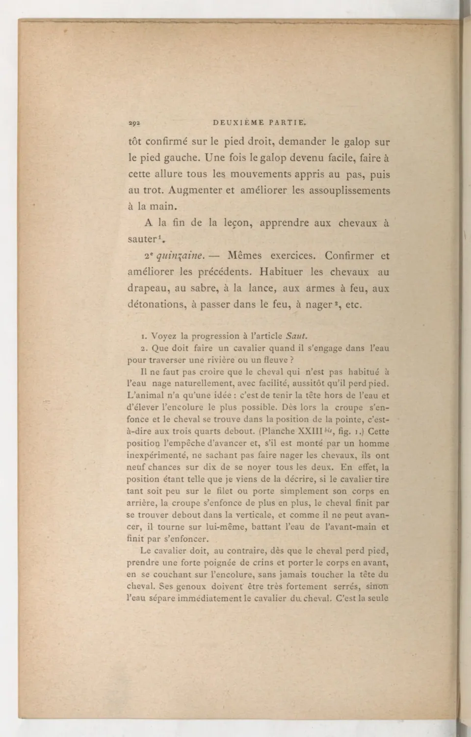 Principes de dressage et d'équitation (1892), скан 362 из 530