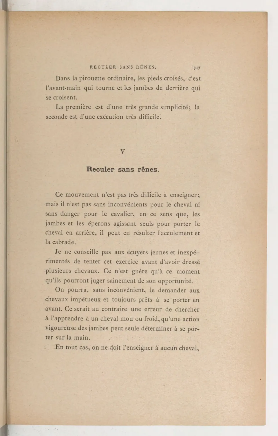 Principes de dressage et d'équitation (1892), скан 389 из 530