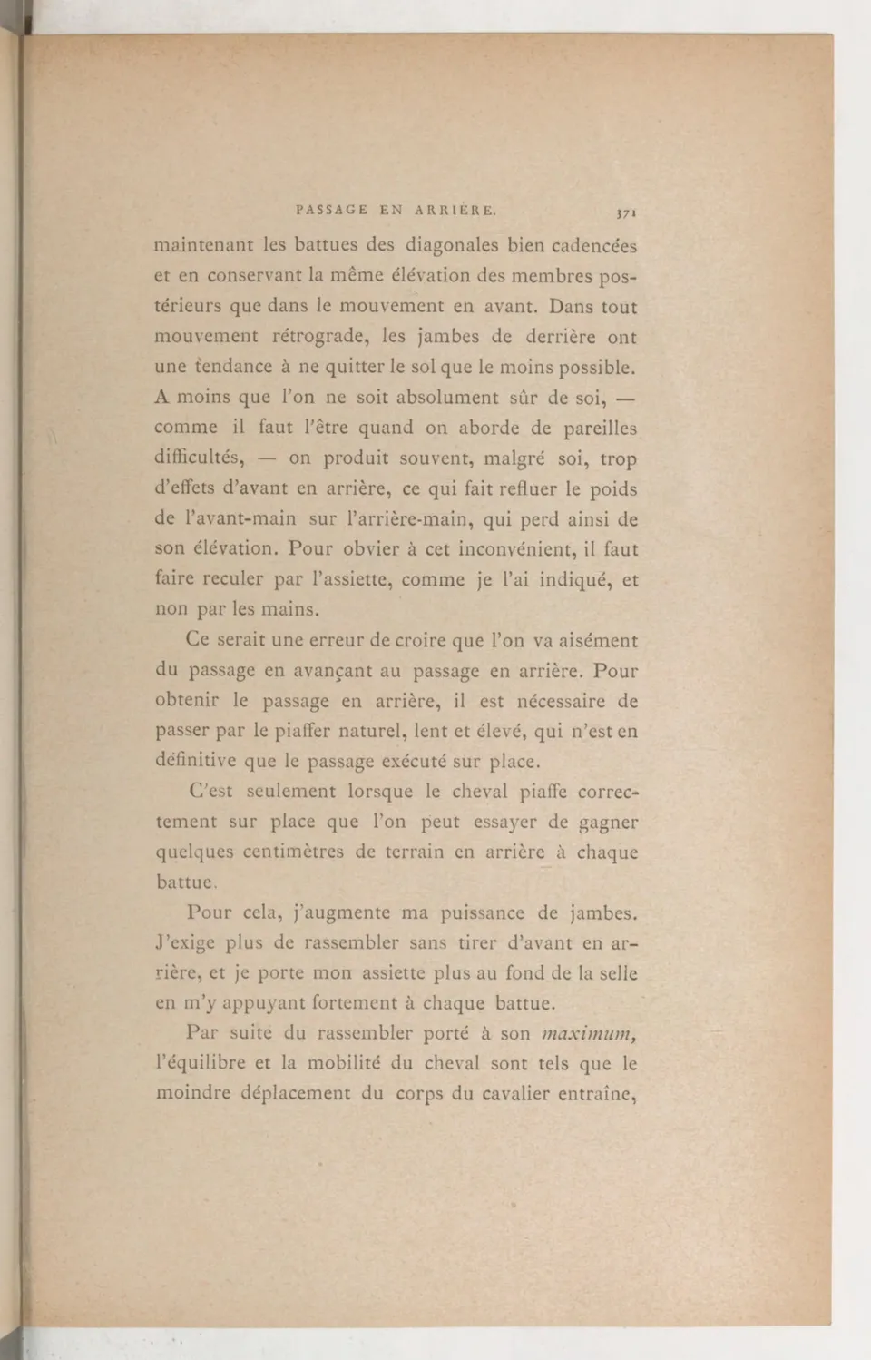 Principes de dressage et d'équitation (1892), скан 461 из 530