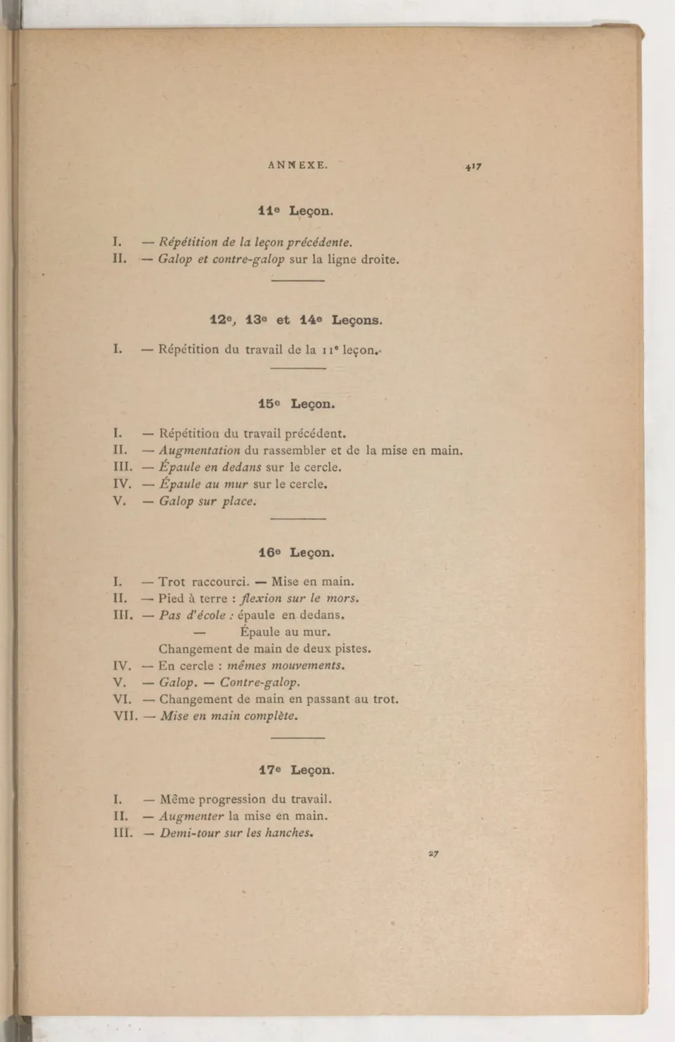 Principes de dressage et d'équitation (1892), скан 513 из 530