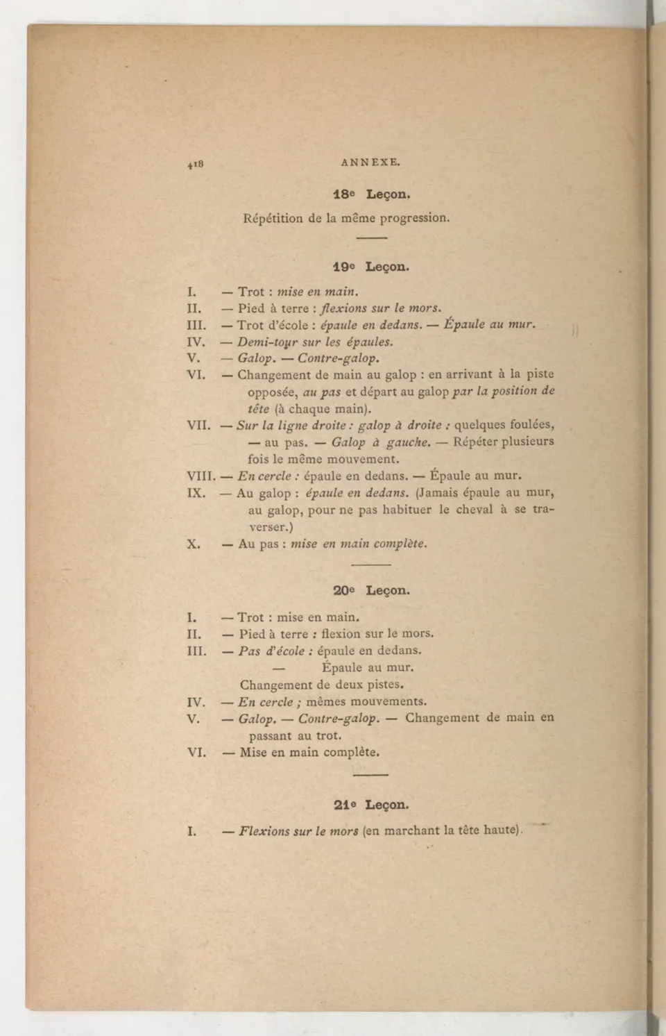 Principes de dressage et d'équitation (1892), скан 514 из 530