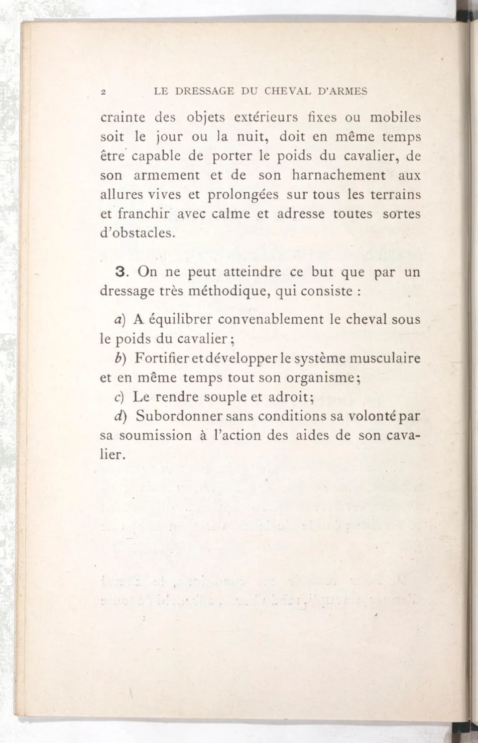 Règlement pour le dressage du cheval d'armes : établi en 1908 par la Commission de l'Ecole d'application de cavalerie des officiers à Saint-Pétersbourg, скан 17 из 175