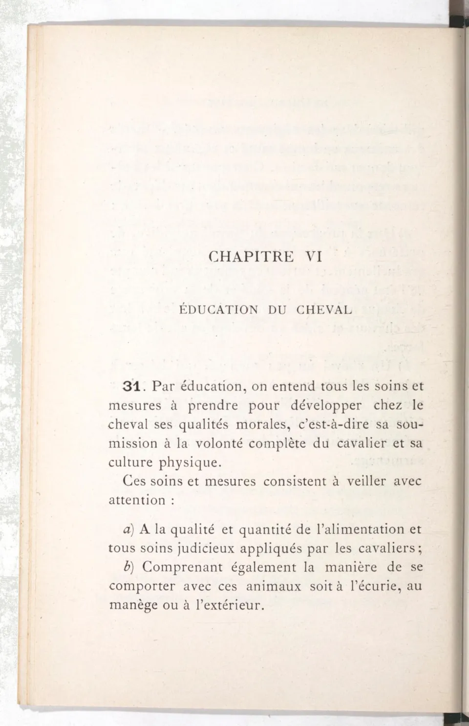 Règlement pour le dressage du cheval d'armes : établi en 1908 par la Commission de l'Ecole d'application de cavalerie des officiers à Saint-Pétersbourg, скан 35 из 175