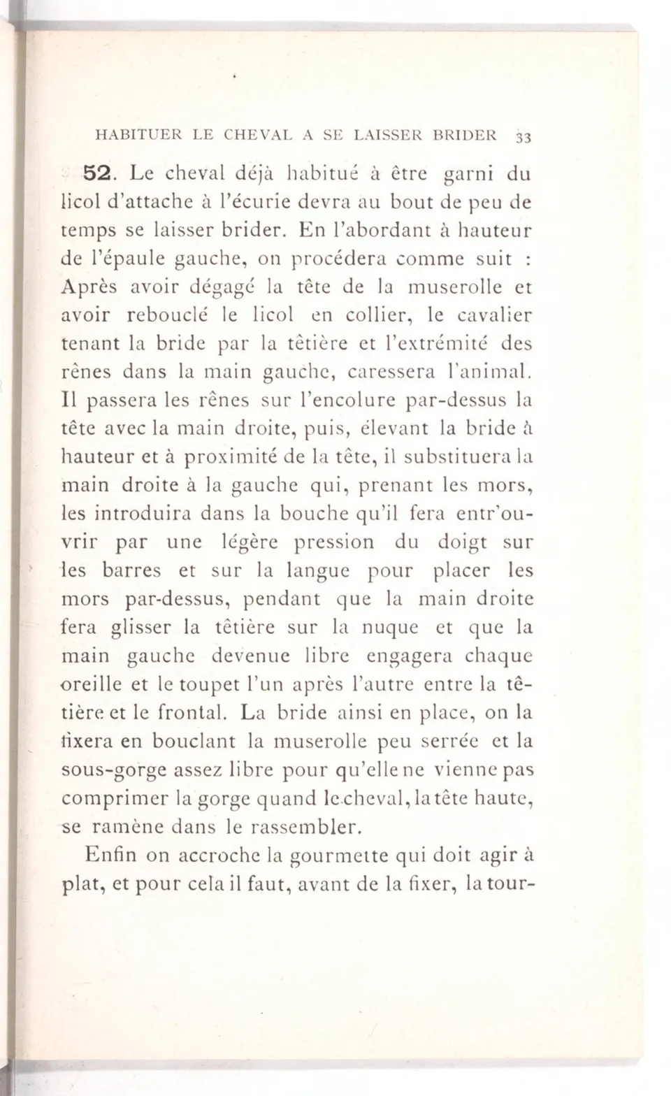 Règlement pour le dressage du cheval d'armes : établi en 1908 par la Commission de l'Ecole d'application de cavalerie des officiers à Saint-Pétersbourg, скан 48 из 175