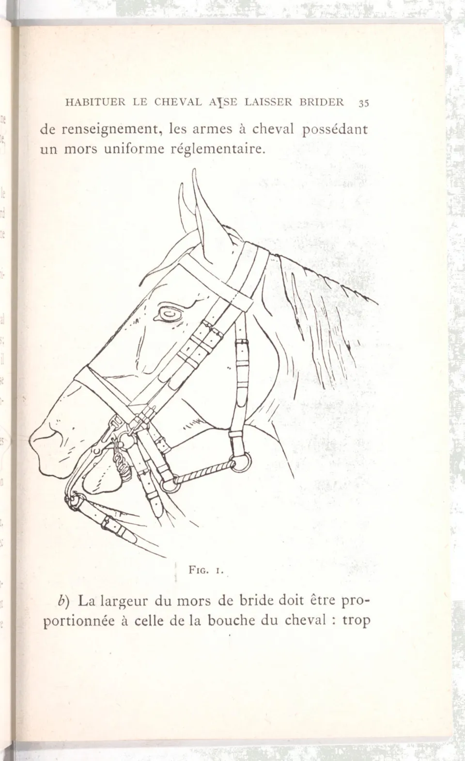 Règlement pour le dressage du cheval d'armes : établi en 1908 par la Commission de l'Ecole d'application de cavalerie des officiers à Saint-Pétersbourg, скан 50 из 175
