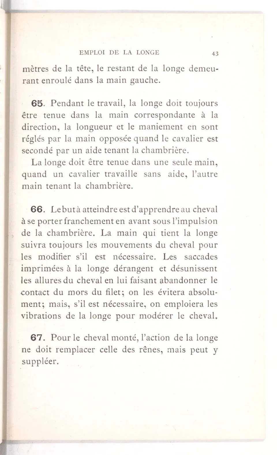 Règlement pour le dressage du cheval d'armes : établi en 1908 par la Commission de l'Ecole d'application de cavalerie des officiers à Saint-Pétersbourg, скан 58 из 175