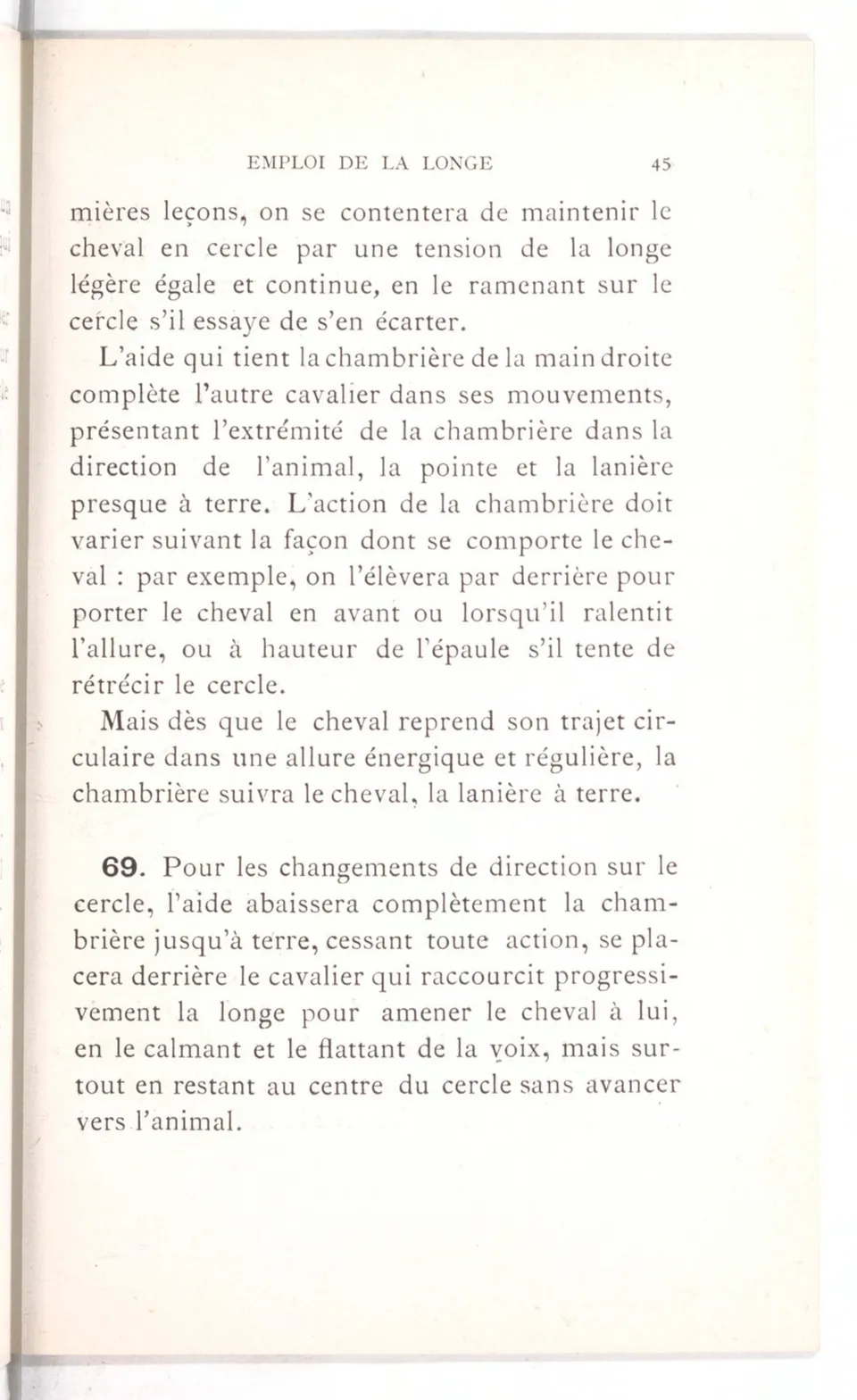 Règlement pour le dressage du cheval d'armes : établi en 1908 par la Commission de l'Ecole d'application de cavalerie des officiers à Saint-Pétersbourg, скан 60 из 175