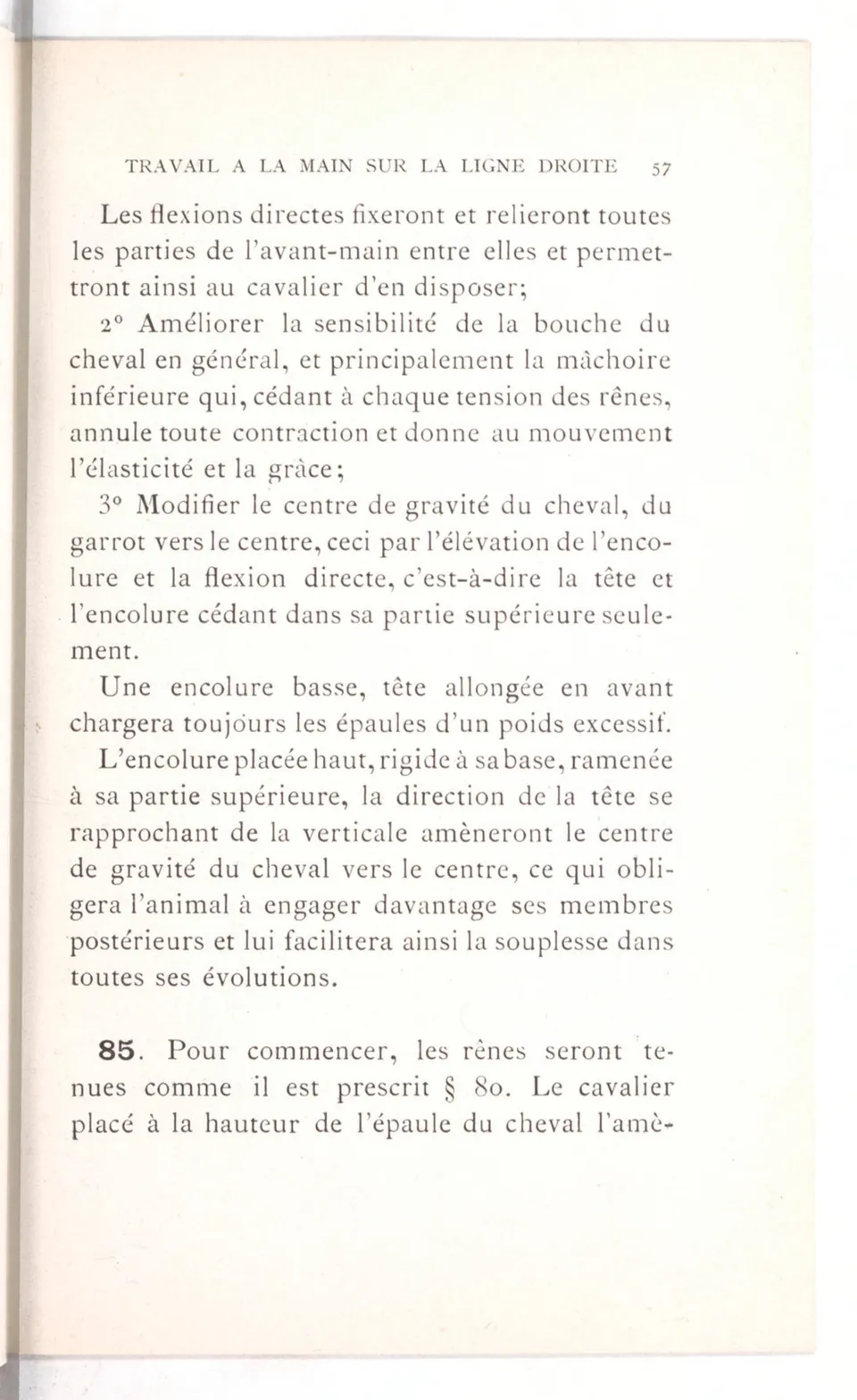 Règlement pour le dressage du cheval d'armes : établi en 1908 par la Commission de l'Ecole d'application de cavalerie des officiers à Saint-Pétersbourg, скан 72 из 175