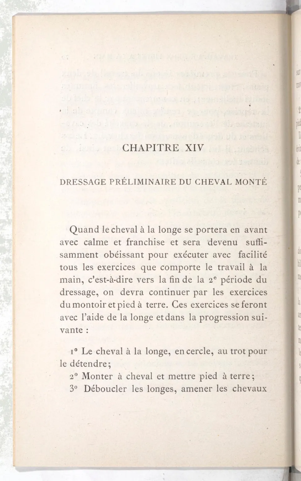 Règlement pour le dressage du cheval d'armes : établi en 1908 par la Commission de l'Ecole d'application de cavalerie des officiers à Saint-Pétersbourg, скан 95 из 175