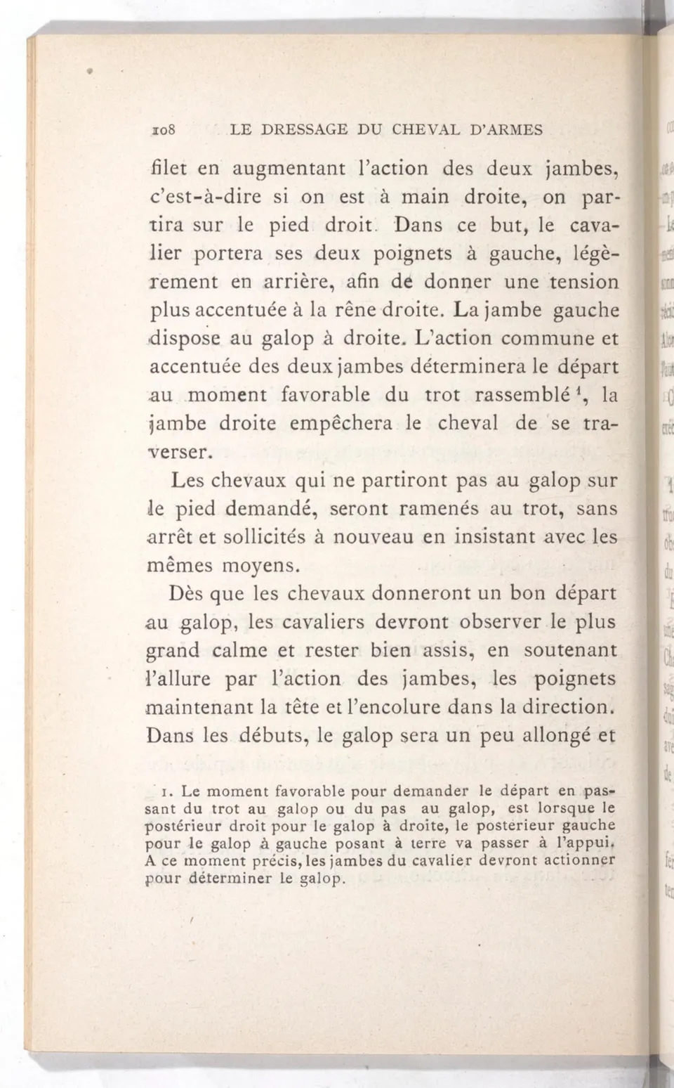 Règlement pour le dressage du cheval d'armes : établi en 1908 par la Commission de l'Ecole d'application de cavalerie des officiers à Saint-Pétersbourg, скан 123 из 175