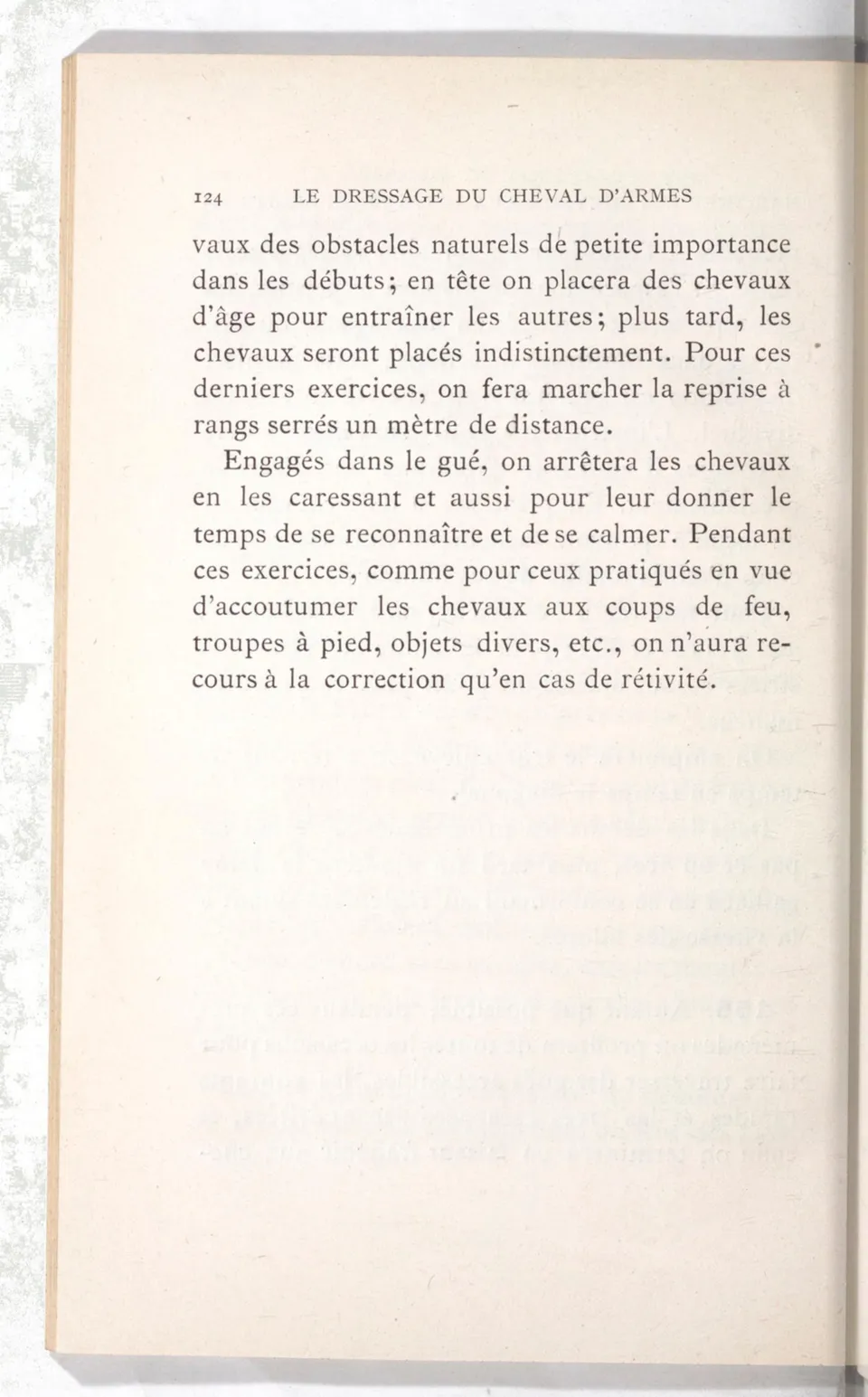 Règlement pour le dressage du cheval d'armes : établi en 1908 par la Commission de l'Ecole d'application de cavalerie des officiers à Saint-Pétersbourg, скан 139 из 175