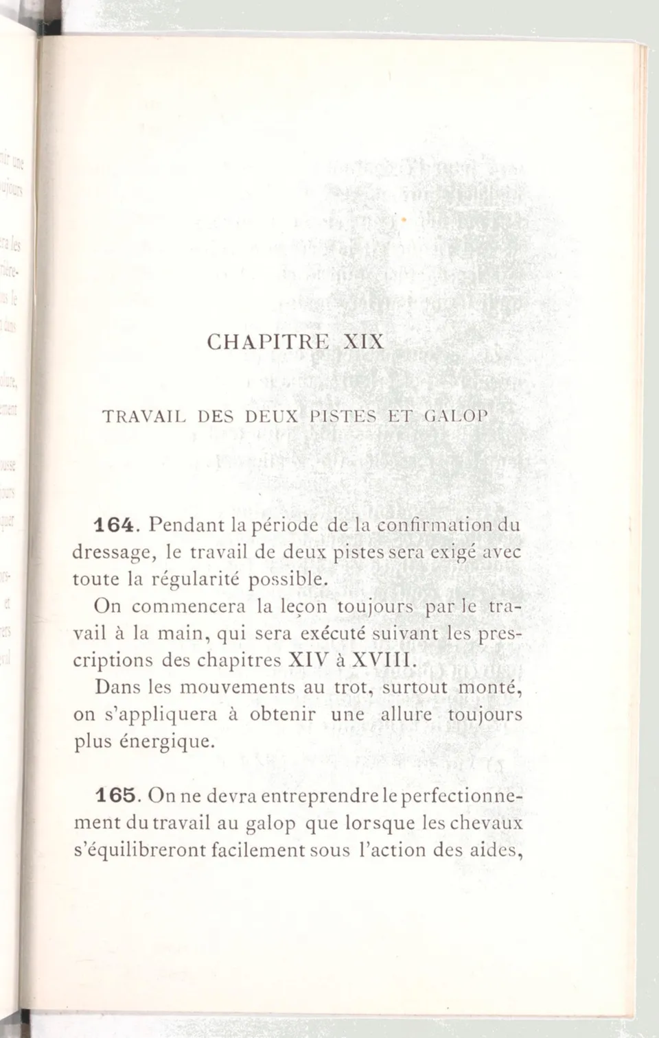 Règlement pour le dressage du cheval d'armes : établi en 1908 par la Commission de l'Ecole d'application de cavalerie des officiers à Saint-Pétersbourg, скан 144 из 175