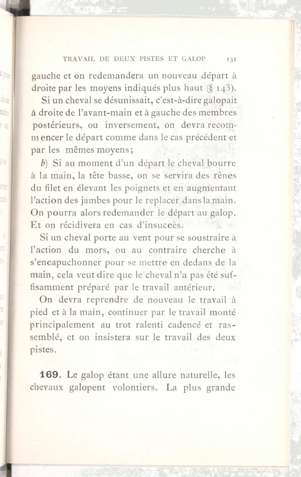 Règlement pour le dressage du cheval d'armes : établi en 1908 par la Commission de l'Ecole d'application de cavalerie des officiers à Saint-Pétersbourg, скан 146 из 175