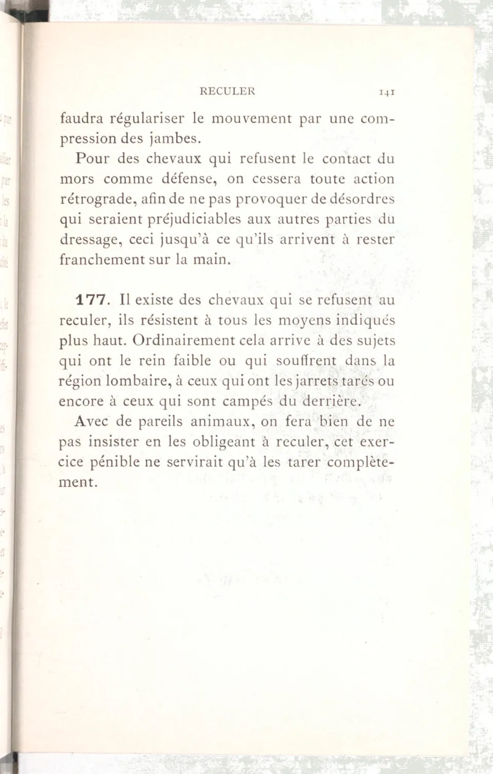 Règlement pour le dressage du cheval d'armes : établi en 1908 par la Commission de l'Ecole d'application de cavalerie des officiers à Saint-Pétersbourg, скан 156 из 175