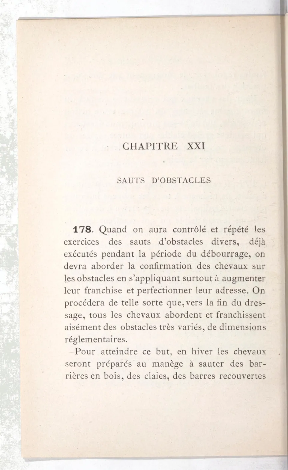 Règlement pour le dressage du cheval d'armes : établi en 1908 par la Commission de l'Ecole d'application de cavalerie des officiers à Saint-Pétersbourg, скан 157 из 175