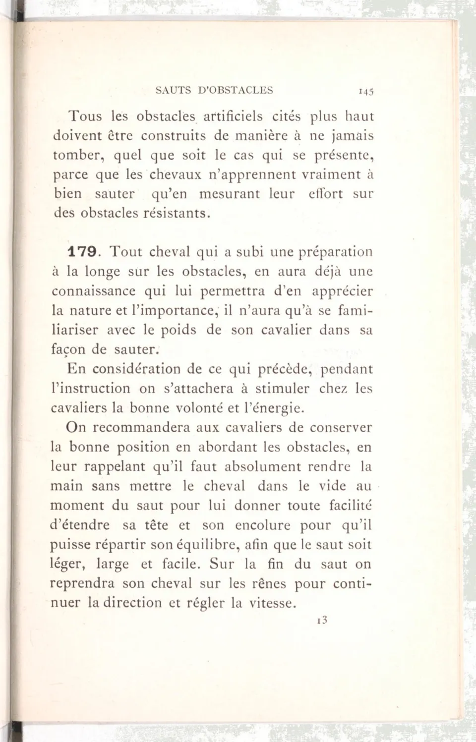 Règlement pour le dressage du cheval d'armes : établi en 1908 par la Commission de l'Ecole d'application de cavalerie des officiers à Saint-Pétersbourg, скан 160 из 175